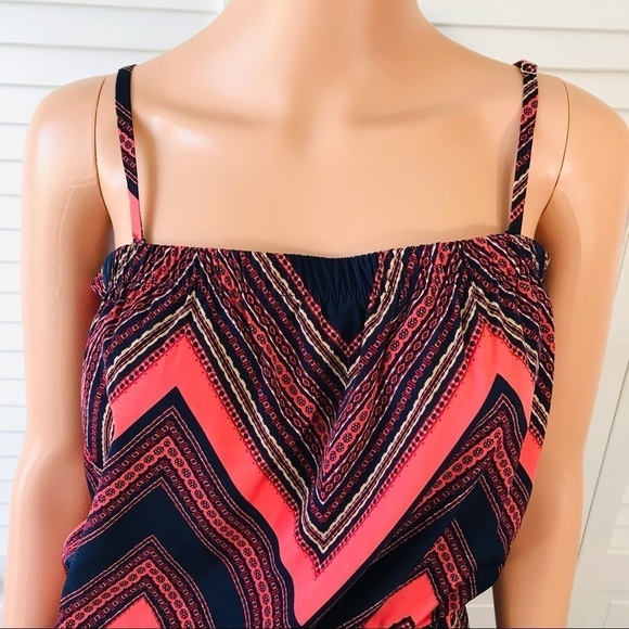 EXPRESS Coral Spaghetti Strap Dress Size Large ❗️PRICE IS FIRM❗️ - Picture 2 of 7